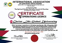 CLGU Certification and Accreditation